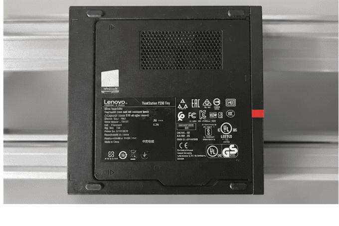 Lenovo ThinkStation P330 Tiny (Intel Core i7-8700T CPU 2.40GHz - 16 GO - 256 Go - NVMe