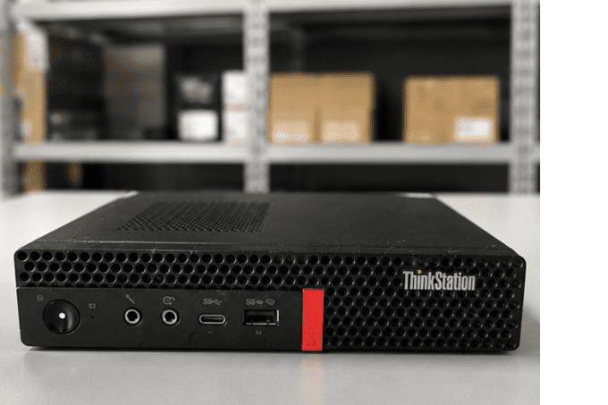 Lenovo ThinkStation P330 Tiny (Intel Core i7-8700T CPU 2.40GHz - 16 GO - 256 Go - NVMe