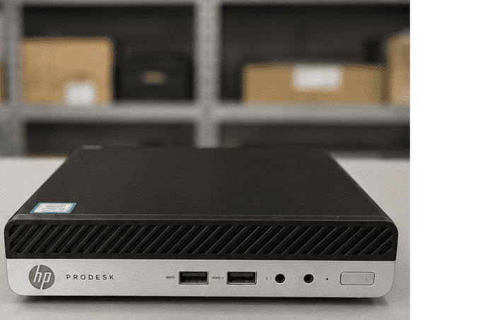 HP ProDesk 400 G5 Desktop Mini Intel Core i3-9100T CPU 3.10GHz - 8 GO -