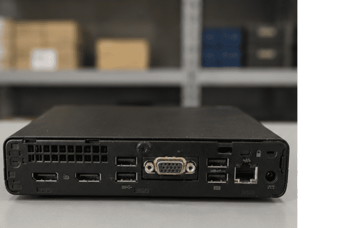 HP ProDesk 400 G5 Desktop Mini Intel Core i3-9100T CPU 3.10GHz - 8 GO - 