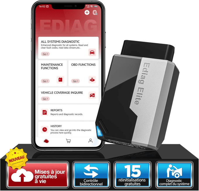 Valise Diagnostic Auto 2025