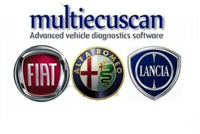 Multiecuscan groupe FIAT avec activation