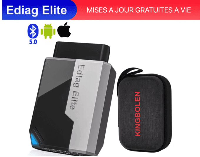 Valise Diagnostic Auto 2026 avec mise à jour gratuites, a vie -