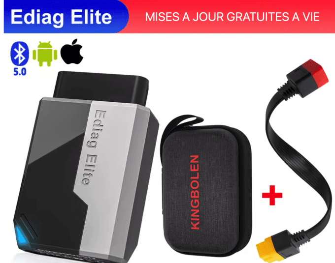 Valise Diagnostic Auto 2026 avec mise à jour gratuites, a vie
