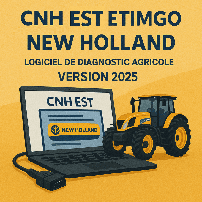 CNH EST avec Etimgo, Logiciel de diagnostic Case / New Holland CNH EST dernière version 2025