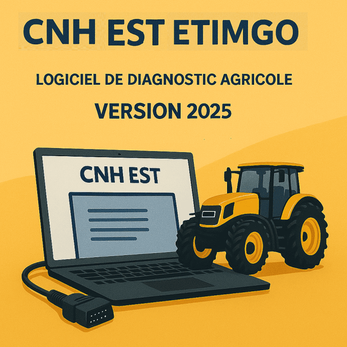 CNH EST avec Etimgo, Logiciel de diagnostic Case / New Holland CNH EST dernière version 2025