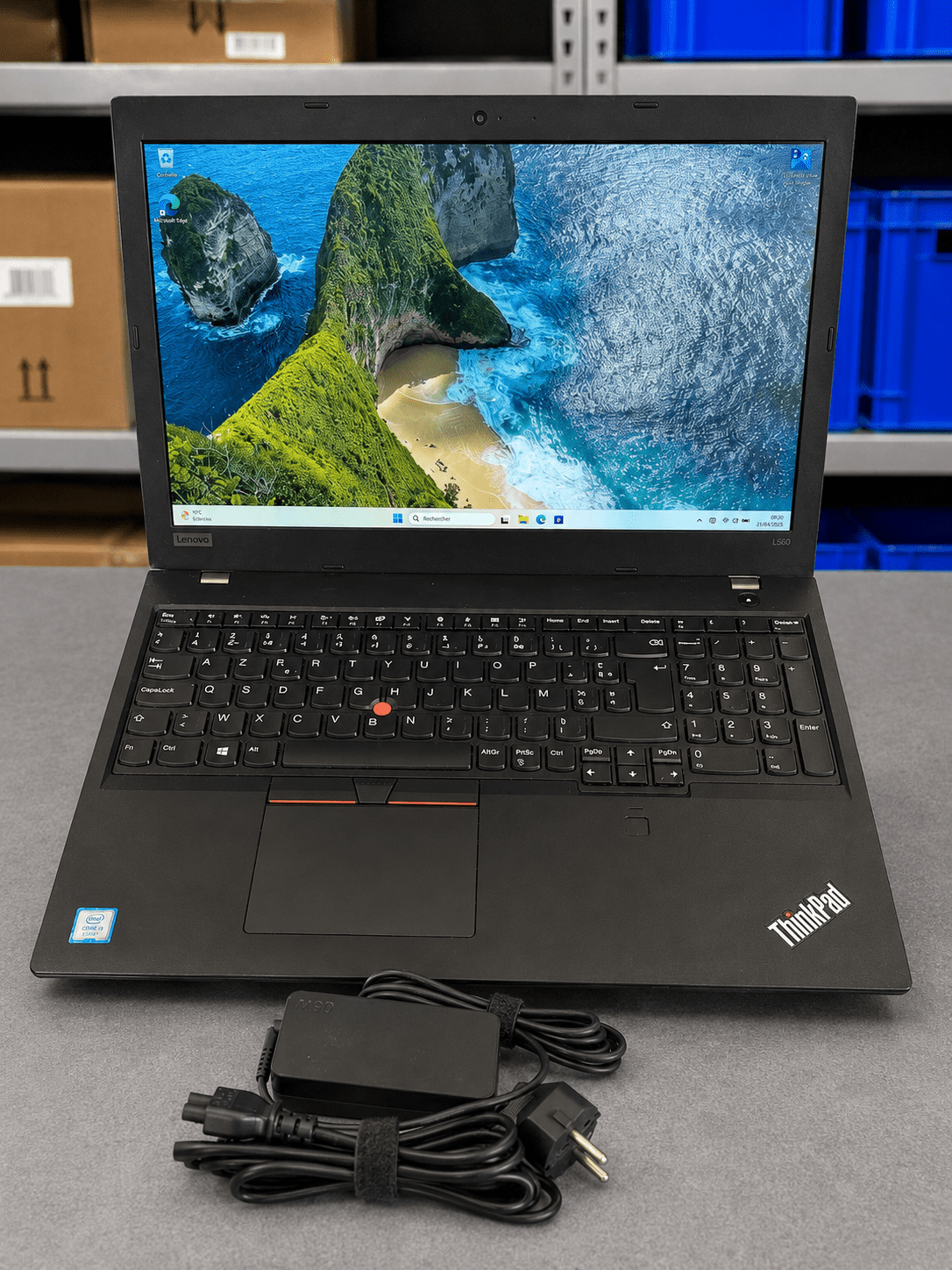 Lenovo Thinkpad L580 15,6" i5  8Go  256Go SSD AZERTY - Français -Windows 11 pro - 