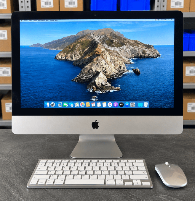 Apple iMac 21,5 pouces i7 256Go SSD 16Go clavier / souris sans fil