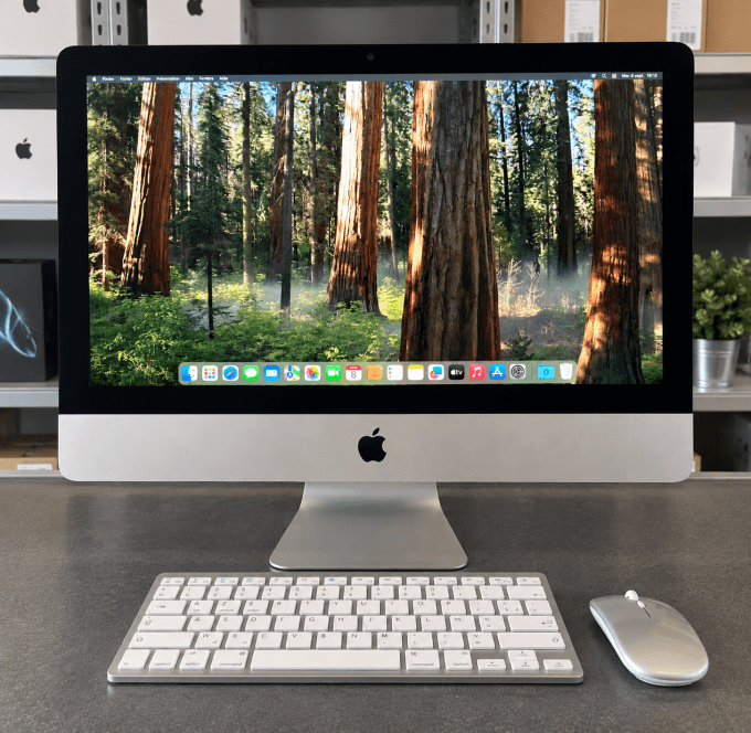 Apple iMac 21,5 pouces i7 256Go SSD 16Go clavier / souris sans fil
