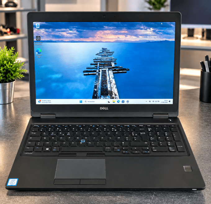 Dell Latitude 5580 15,6" – Intel Core i5-7300U – 8 Go RAM – SSD 256 Go – Windows 11 Pro 25H2 -