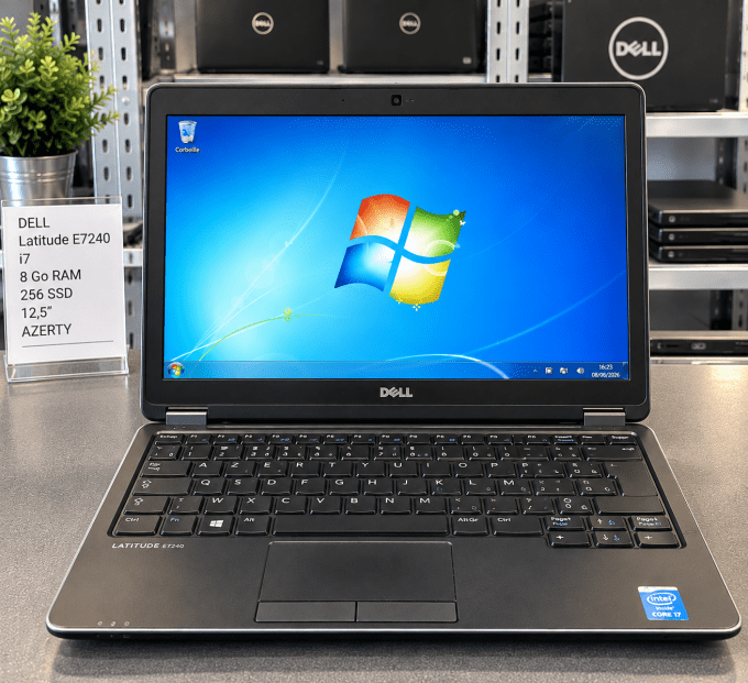 DELL LATITUDE E7240 12,5" - I7 - 256 SSD  -  8 Go AZERTY 