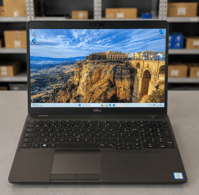 Dell Latitude 5500 15,6" – Intel Core i5-8365U – 16 Go RAM – SSD 256 Go – Windows 11 Pro 25H2 - Copi