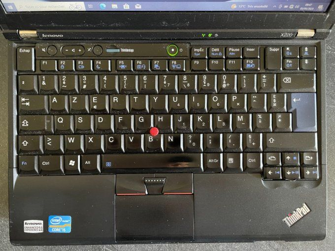 Lenovo X220 12,5" i5 4Go 500 Go - wifi - bluetooth - AZERTY - FRANCAIS