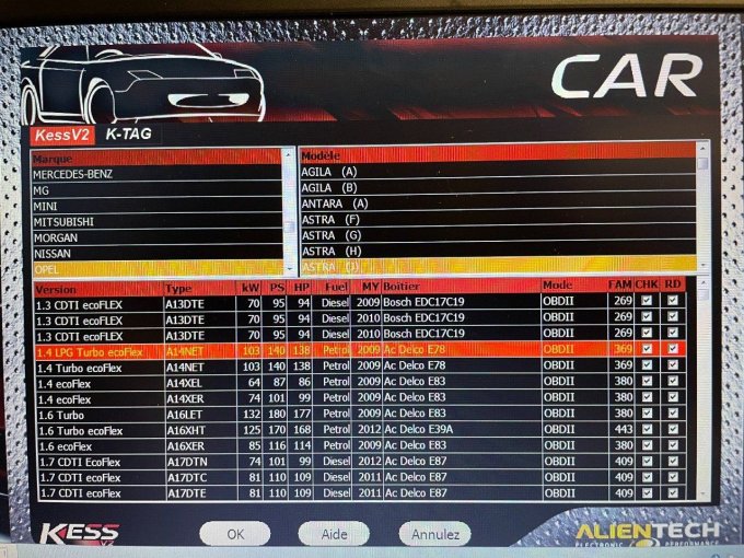 Kit reprogrammation complet avec pc - 