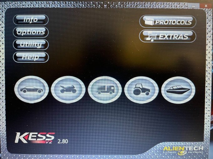 Valise reprogrammation  KESS +PC  selon disponibilité. 