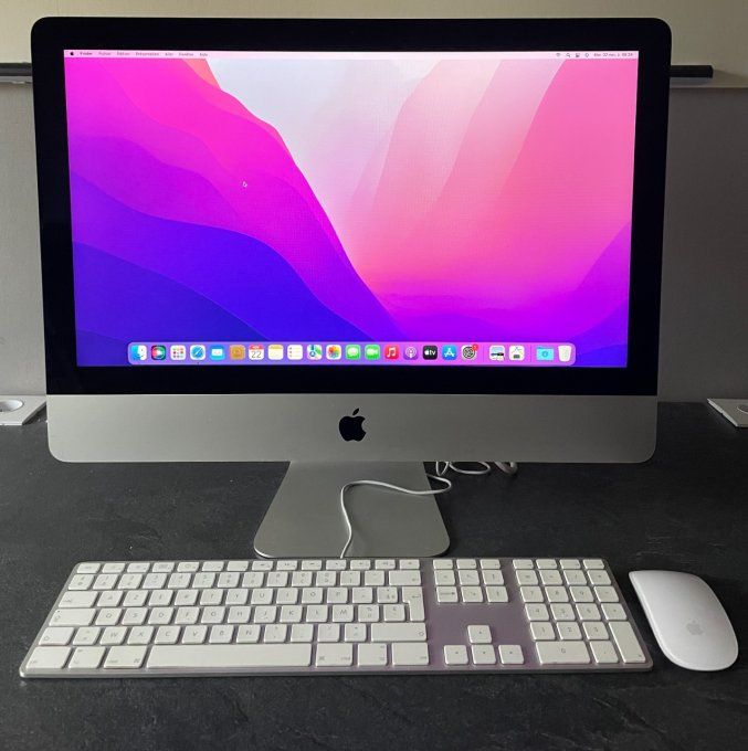 Apple iMac, 21,5 pouces 256Go 8 Go complet clavier/souris