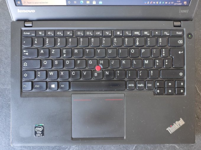 Lenovo ThinkPad X240 12" Core i5 1,6 GHz - 4 Go AZERTY Windows 10 pro 