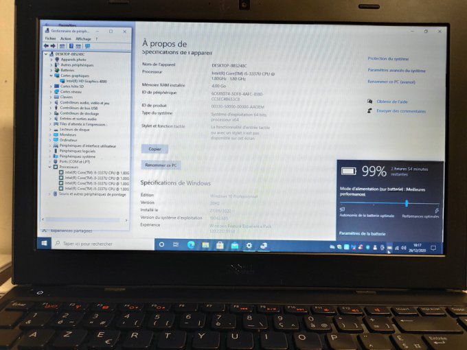 Dell Latitude 3330 13" Core i5 1,8 GHz - SSHD 500 Go - 4 Go - AZERTY