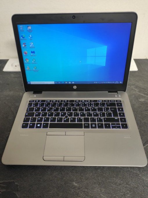 Hp Elitebook 745 G3 14" 1,8GHz - SSD 256 Go - 8 Go AZERTY - 