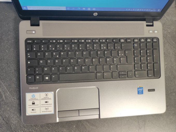 HP ProBook 450 G1 15,6" i5  2,5 GHz - 4Go - HDD 500 Go - 4 Go AZERTY