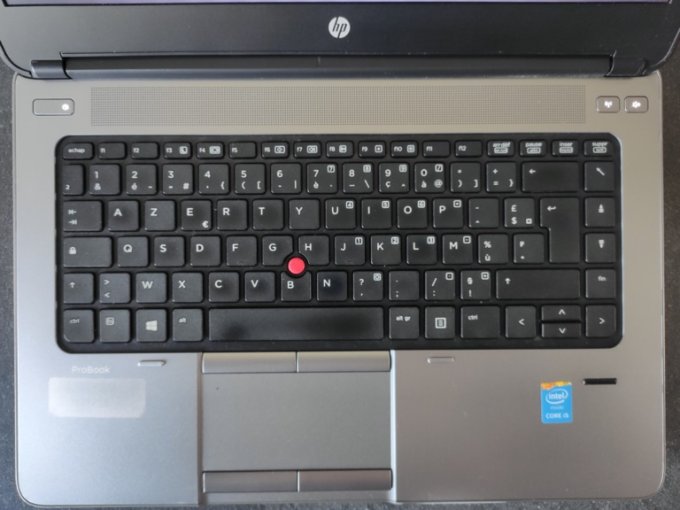 HP Probook 640G1 i5/ 4Go/ 500Go/ webcam/ wifi/ écran 14"/ Bluetooth Azerty