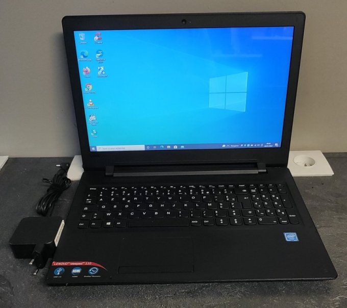 Lenovo  ideapad 110-4Go-256Go SSD-webcam-wifi-Bluetooth-écran 15.6"-Win 10 