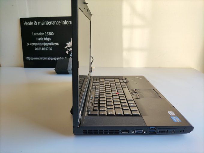 Lenovo Thinkpad W520 Intel Core i7-2760QM NVIDIA Quadro K1000M 8Go DDR3 256Go SS Wifi Webcam AZERTY