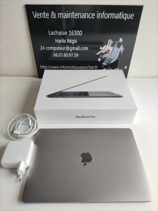 MacBook Pro 13" i5 512 SSD 8GO (2019) - AZERTY - Français complet