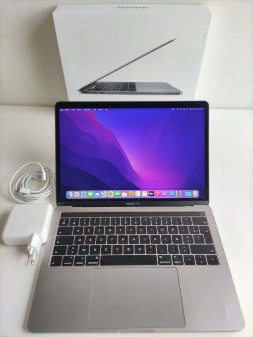 MacBook Pro 13" i5 512 SSD 8GO (2019) - AZERTY - Français complet