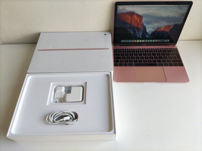 MacBook 12" M5 512 SSD 8GO (2016) - AZERTY - Français complet -