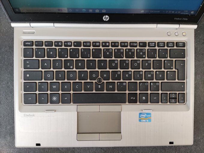 HP EliteBook 2560P 4Go 320GO 12" Core i5 2,5 GHz - AZERTY - Français