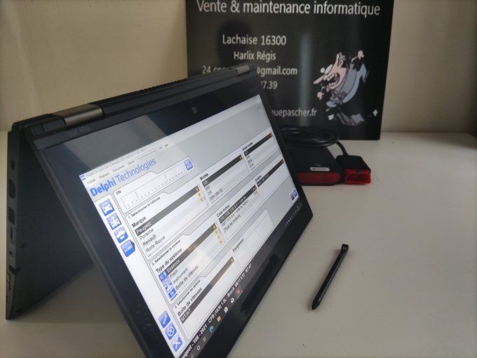 Lenovo ThinkPad Yoga 260 12" Core i5 2.3 GHz - SSD 256 Go - 8 Go AZERTY - Français - 