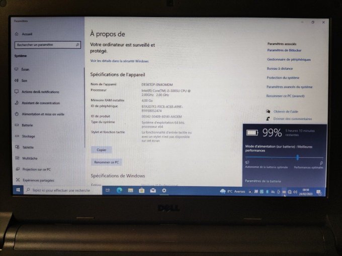 Dell Latitude E3340 13" Core i3 1,7 GHz - 500 Go - 4 Go AZERTY -