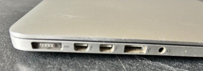 MacBook Pro 13" rétina (2014) i5 128 SSD 4GO  - AZERTY - Français  -MacOs Bigsur 2023