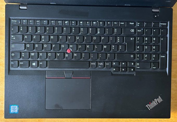 Lenovo Thinkpad L580 15,6" i5  8Go  256Go SSD AZERTY - Français -Windows 11 pro - 