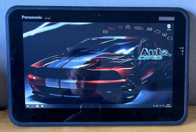 Panasonic Toughpad FZ-Q2 MK1 - 12,5 - Intel m5-6Y57 - 8GB -SSD 256Go Nvme - Webcam - Bluetooth -