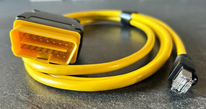Interface OBD vers Ethernet pour interface BMW ENET E-SYS