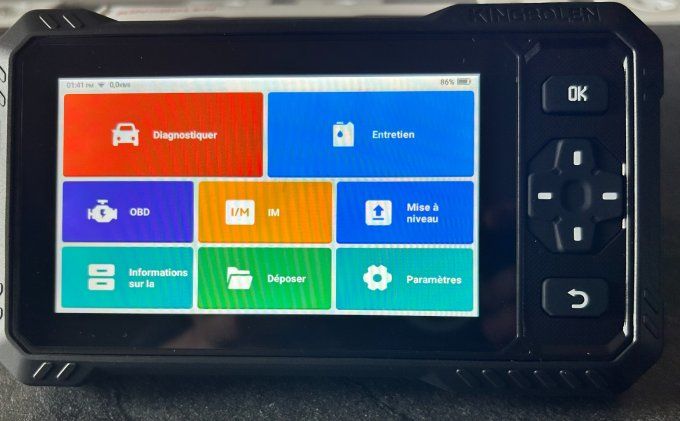 Valise Diagnostic Auto 2025 avec mise à jour gratuites, a vie 