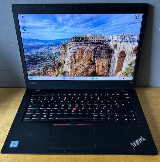 LENOVO THINKPAD L490 / i5 / 16Go / 256Go SSD / wifi / webcam / écran 14“ Windows 11 pro -