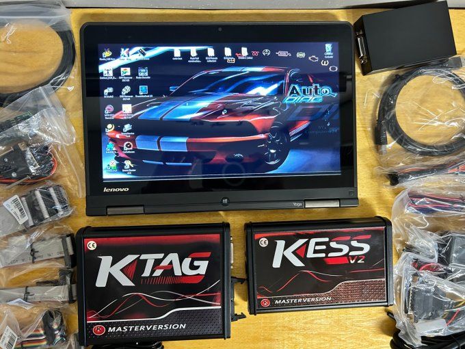 Kit reprogrammation complet avec pc - PC 12" TACTILE I5 256 SSD 4Go (10x plus rapide) - TACTILE