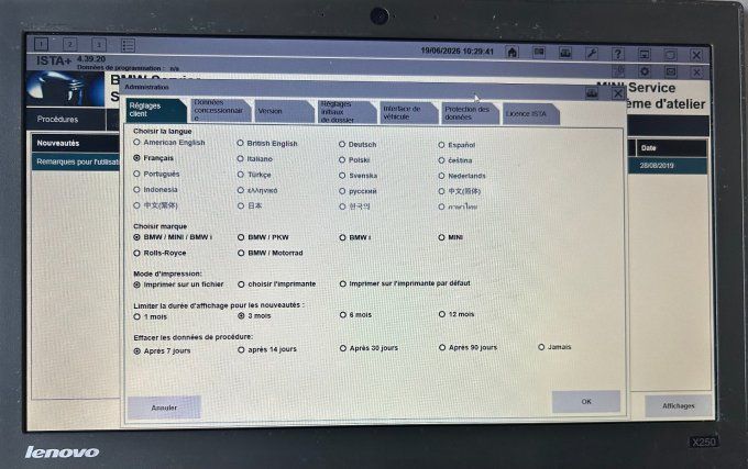 Valise diagnostic