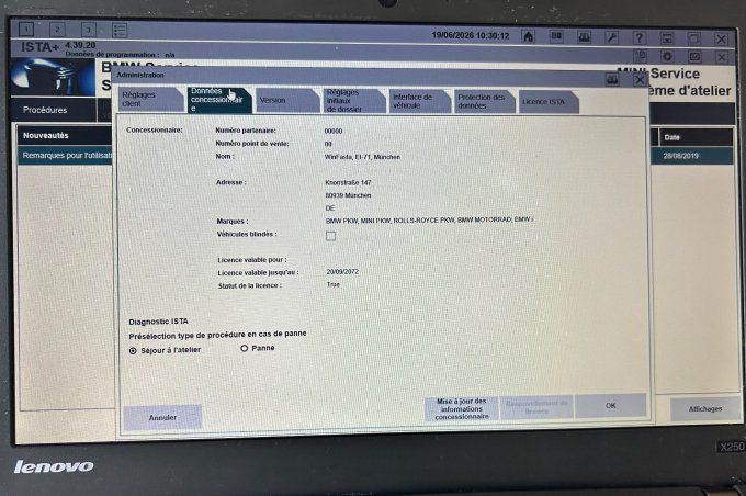 Valise diagnostic
