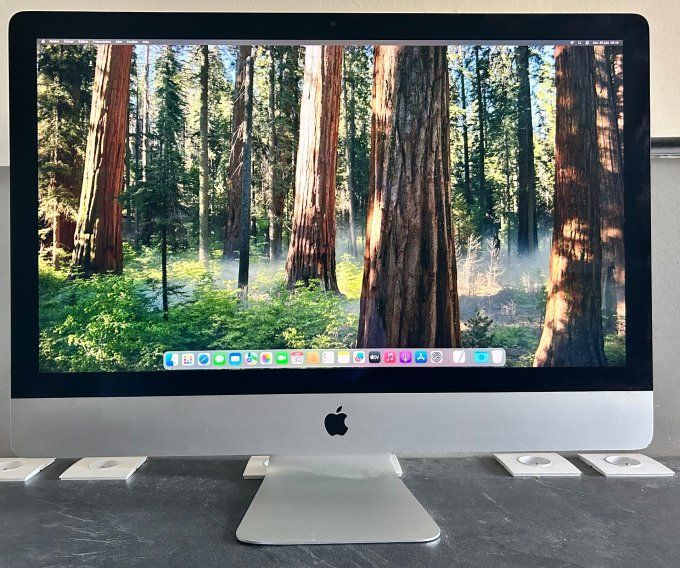Apple iMac i5 27 pouces 256 Go SSD 32 Go  MACOS Séquoia 2026 -