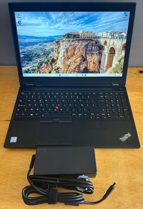 Lenovo ThinkPad P51 – Intel Core i7-7820HQ – 16 Go RAM – SSD NVMe 256 Go – Windows 11 Pro 25H2