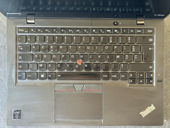 Lenovo Thinkpad Carbon 14"  I7 256 SSD 8 Go (10x plus rapide) TACTILE - AZERTY