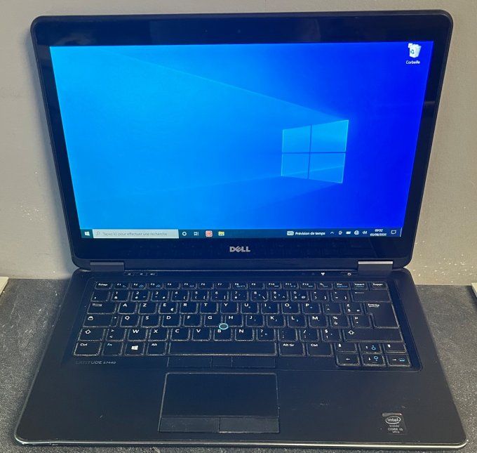 DELL LATITUDE E7440 14" -Core I5 - 256 SSD  - Ram 4 Go AZERTY - TACTILE