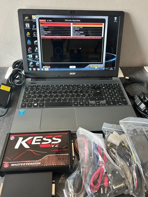 Kit reprogrammation complet avec pc 15,6"  Grand écran