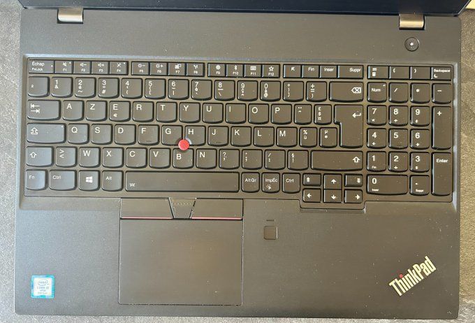 Lenovo Thinkpad T580 15,6" i5  16Go  256Go SSD AZERTY - Français -Windows 11 pro -