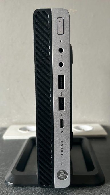 HP EliteDesk 800 G5 Desktop Mini – Intel Core i5-9500 – 16 Go – SSD NVMe 512 Go