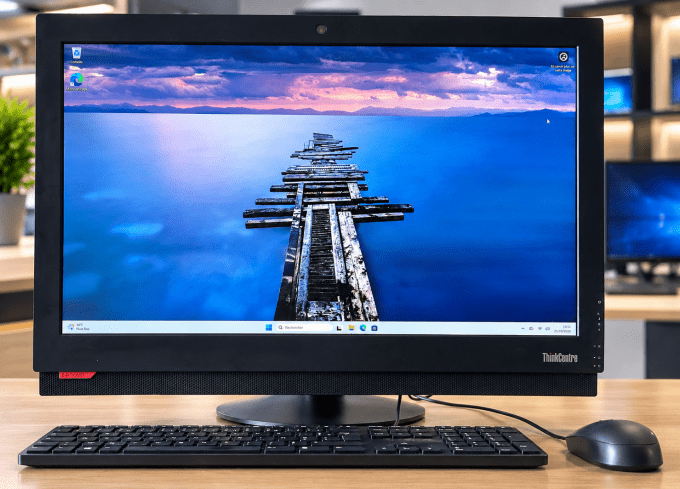 Lenovo ThinkCentre M910z i5 8Go 256 Go SSD 23" wifi  Windows 11 pro